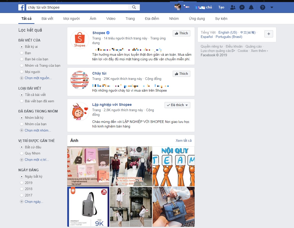 Các cách bán hàng hiệu quả trên Shopee, cháy túi với Shopee qua Facebook