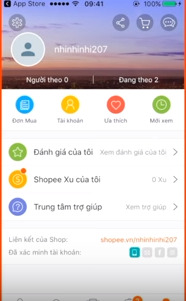 Hướng dẫn hủy đơn trên app Shopee vn bước vào đơn mua 