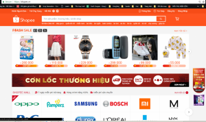 Hướng dẫn mua hàng trên Shopee tìm kiếm sản phẩm theo flash sale hoặc theo thương hiệu