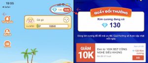 Đổi kim cương thưởng Shopee Game Thú Cưng